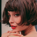 “French bob with blunt fringe styled at Avalon Salons”